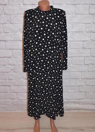 Платье свободного кроя с боковыми карманами "m&s collection"5 фото