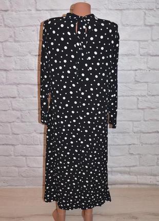 Платье свободного кроя с боковыми карманами "m&s collection"7 фото