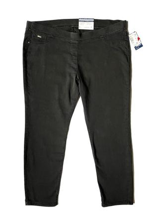 Черные джинсы джеггинсы c&a jegging jeans, батал, большой размер2 фото