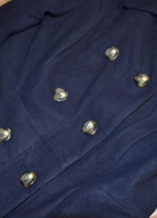 Пальто orsay синие4 фото