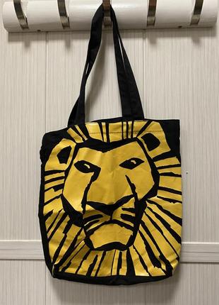 Сумка шопер торба lion king