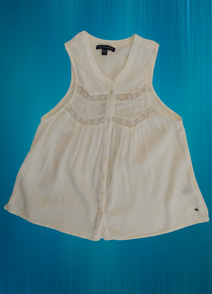 Топ, гудзики american eagle, котон, на гудзиках