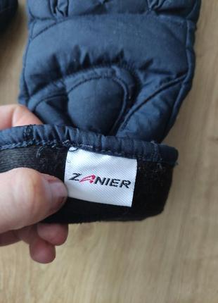 Фирменные женские  лыжные перчатки zanier, германия, р.7 ( м).6 фото