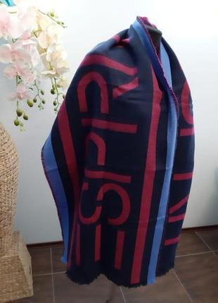 Теплый шарф с надписью esprit6 фото