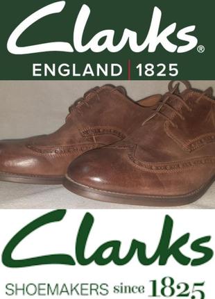 Туфли clarks cushion plus p 44.5 g. индия1 фото