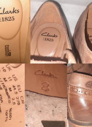 Туфли clarks cushion plus p 44.5 g. индия4 фото