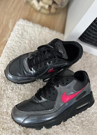 Жіночі кросівки nike air max 90 metallic