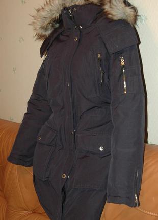 Дуже тепла зимова куртка bershka