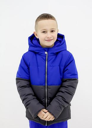 Куртка демісезонна подовжена на флісі 2 кольори