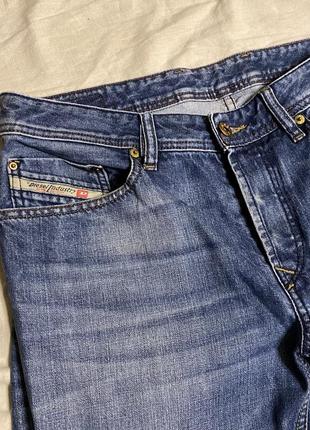 Сині прямі джинси diesel оригінал7 фото