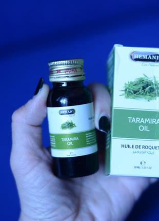 Масло усьмы hemani (taramira oil) - засіб для росту волосся, вій і брів7 фото