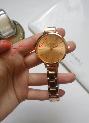 🆕 часы женские золотые geneva gold classic ,годинник золотий, классика