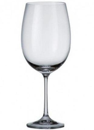 Набір келихів для вина bohemia barbara 1sd22-400 (400 мл, 6 шт)