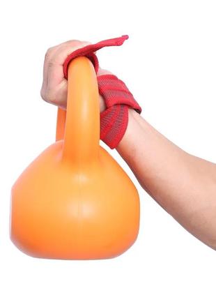 Лямки для страховки и усиления кистевого хвата для силовых упражнений на турнике, со...