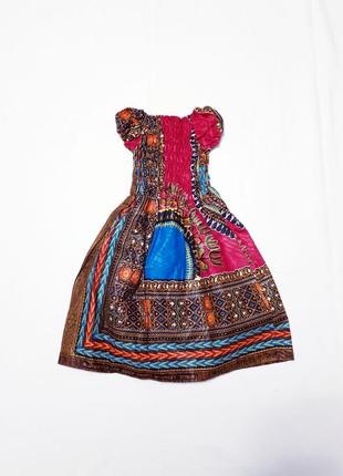 Сукня довга в африканському стилі 1-2 роки