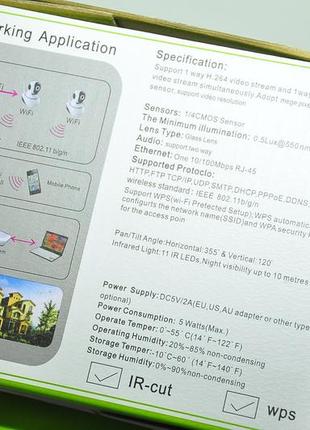 Wifi камера видеоняня ukc cloud smart home video camera