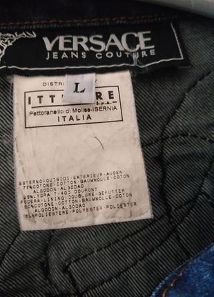 Джинсовая куртка versace6 фото
