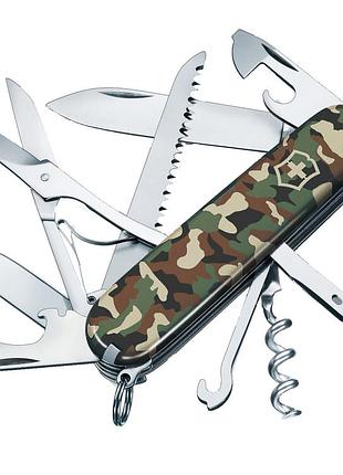 Ніж складний, мультитул victorinox huntsman (91мм,15 функцій), камуфляж 1.3713.94