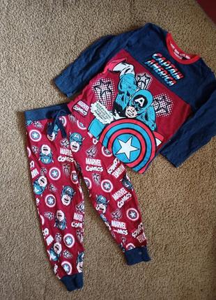 Пижама marvel comics 3-4 года tu