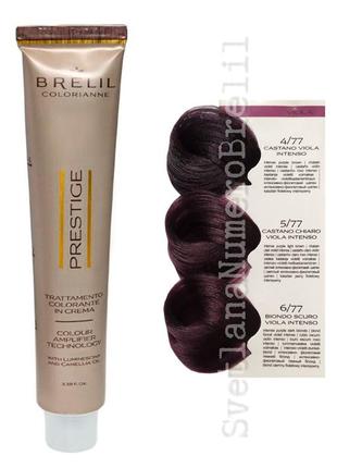 Крем-краска для волос colorianne prestige brelil/брелил/фиолетовые блонды/колориане престиж1 фото