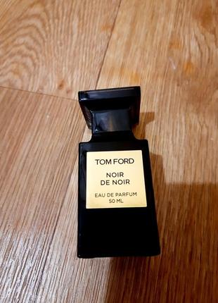 Tom ford noir de noir унісекс 50мл парфумована вода парфуми том форд ноир де ноир1 фото