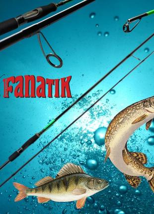 Спиннинг fanatik lexus 762mt 2.28 m 8-28g  на окуня, щуку, судака