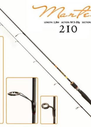 Універсальний комплект на хижака 11в1 № 8 спінінг карбоновий 5-20, котушка, шнур