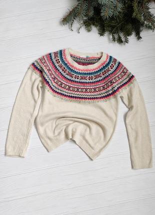 Яскравий светрик светер свитер для дівчинки девочки 10р