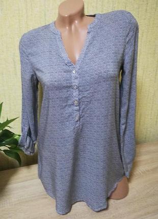 Легкая блуза в принт