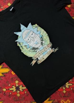 Merch футболка rick and morty