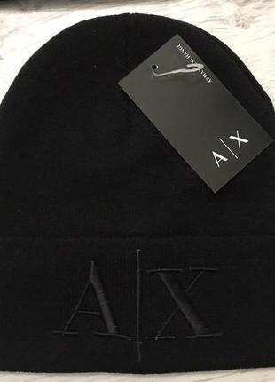 Зимова шапка armani exchange