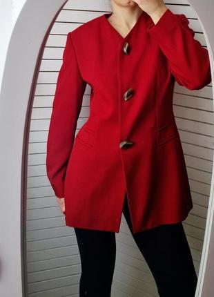 Винтажный красный английский пиджак брендаgil bret2 фото