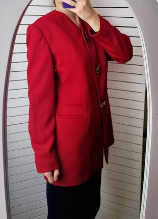 Винтажный красный английский пиджак брендаgil bret3 фото
