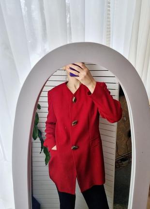 Винтажный красный английский пиджак брендаgil bret4 фото