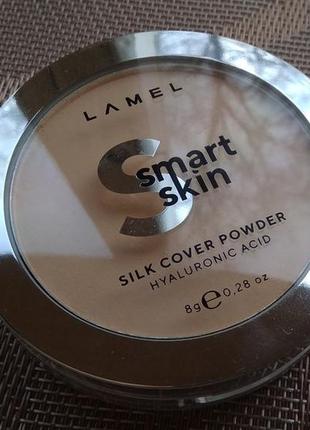 Пудра для лица компактная lamel professional smart skin compact powder, тон 4031 фото