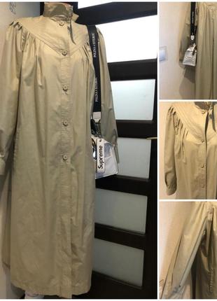 Вільний легкий плащ трэнч кардиган