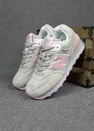 New balance 574 женские кроссовки нью беланс2 фото