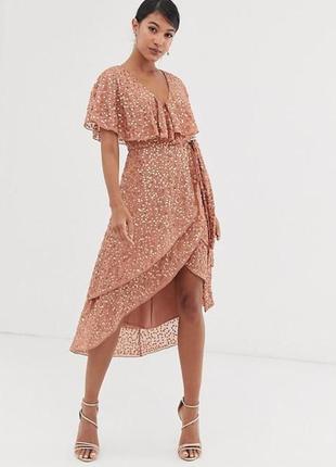 Сукня asos design, паєтками