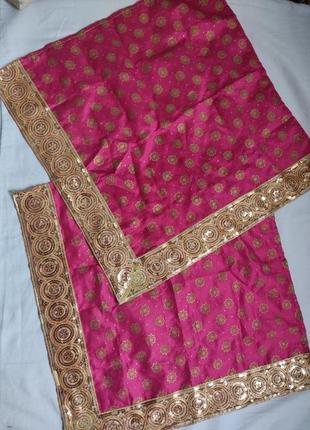 Салфетка блестящая, нарядная новогодняя