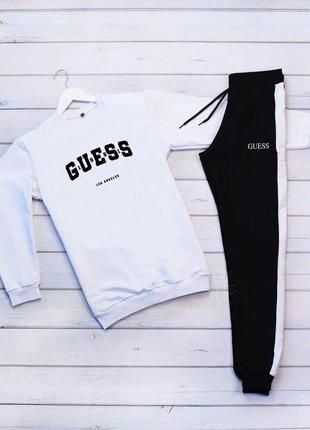 Мужской спортивный трикотажный костюм guess