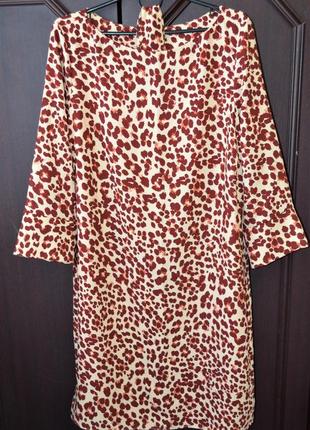 Платье в леопардовой расцветке от  h&m2 фото