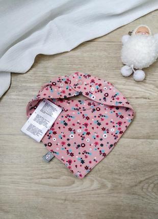 Новый тканевый слюнявчик liegelind на кнопочке2 фото