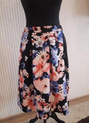 Юбка в цветы 2