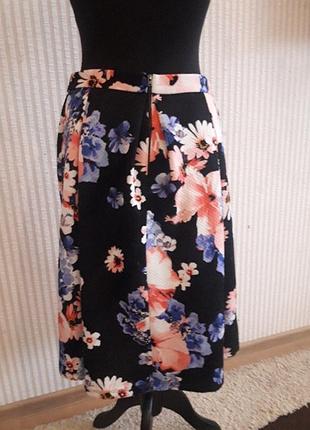 Юбка в цветы 4