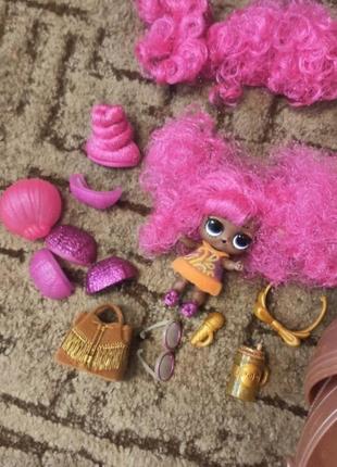 Кукла лол с париками lol surprise с волосами