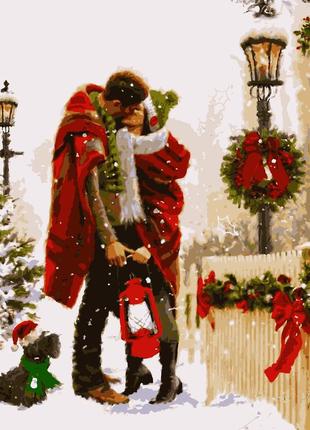 Картина за номерами різдво з любов'ю artissimo 40*50 pn3404