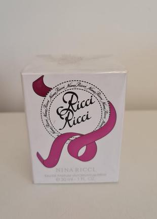 Парфюмированая вода nina ricci ricci ricci1 фото