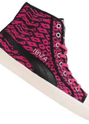 Puma ibiza mid animal  кеды кроссовки хайтопы пума ткань 37   37.5