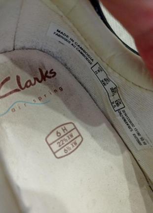 Туфлі балетки clarks air spring/ розм.22½ (14см) оригінал7 фото