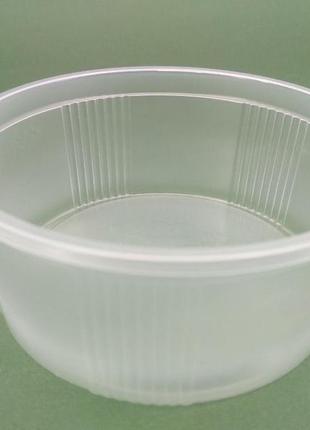 Одноразовый контейнер для супа, сметаны, меда, салатов ем-110043 (v=250мл), 50 шт/пач